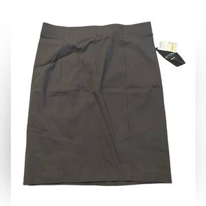 NWT Attyre grey pencil skirt with stretch waistband 8P
